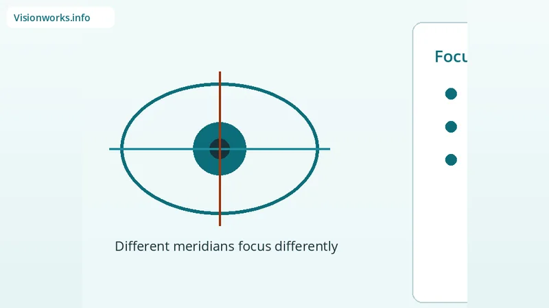 Educational diagram about astigmatism prescription topic: cylinder-explained