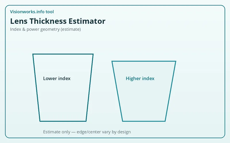 Lens Thickness Estimator preview