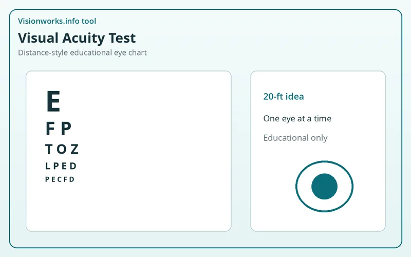 Visual Acuity Test preview